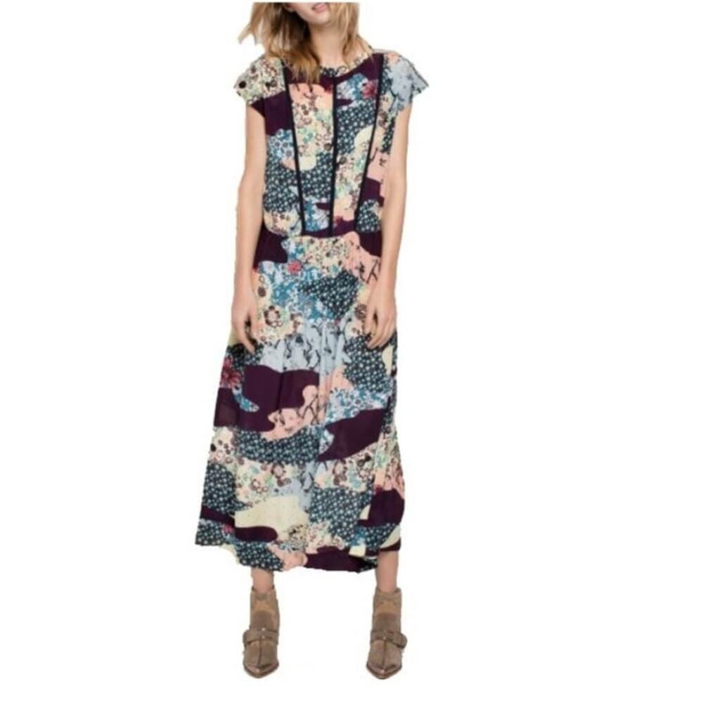 ZADIG & VOLTAIRE SILK MID LENGTH DRESS LADIES SIZE SMALL